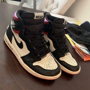 Jordan 1 not for resale size 9